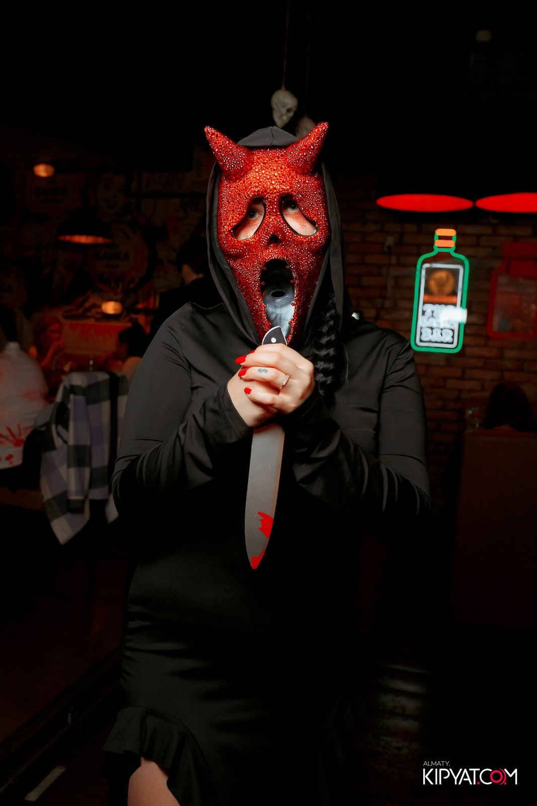 HALLOWEEN — BANKA BAR НА ШОЛОХОВА. КИПЯТКОМ АЛМАТЫ!