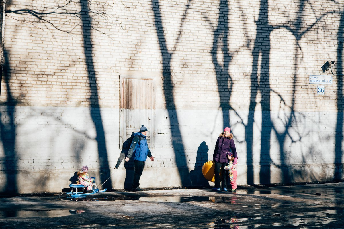 Однажды в феврале. Семейный и детский фотограф в Санкт-Петербурге Марина Сергеева