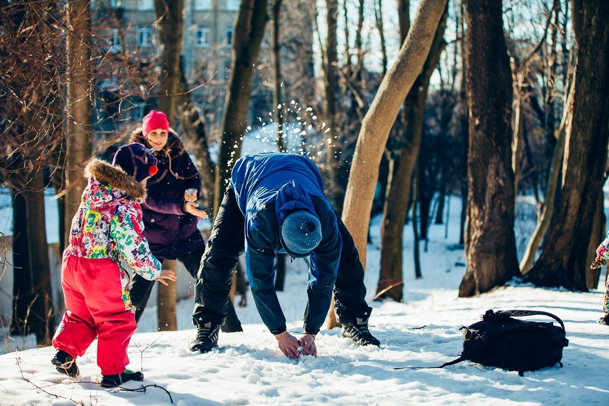 Однажды в феврале. Семейный и детский фотограф в Санкт-Петербурге Марина Сергеева