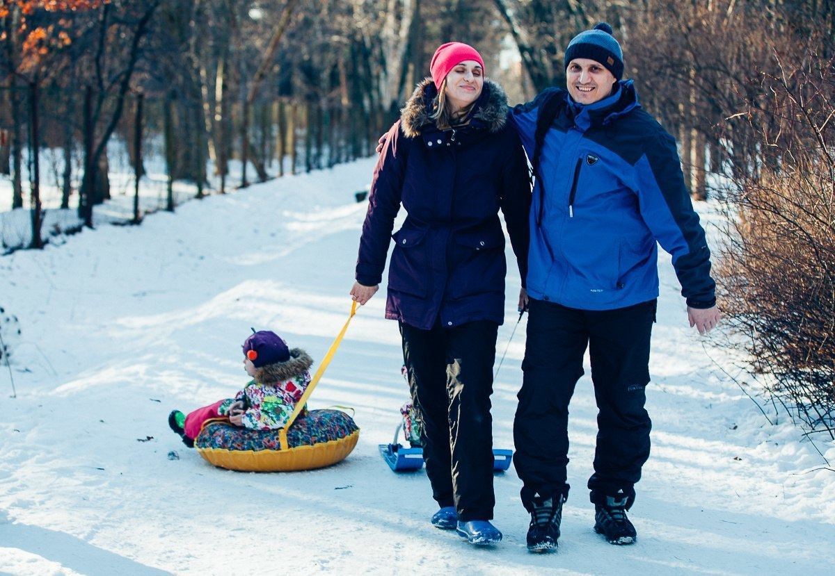 Однажды в феврале. Семейный и детский фотограф в Санкт-Петербурге Марина Сергеева