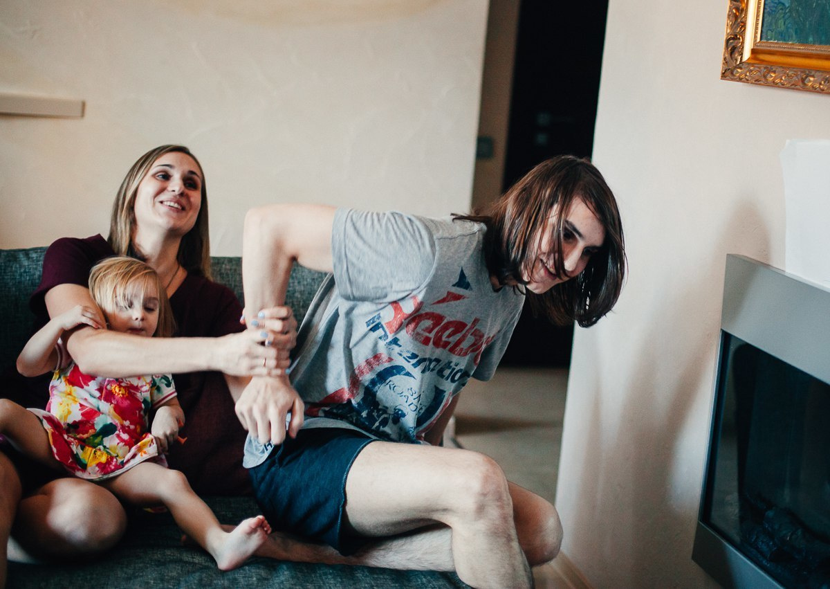 Однажды в феврале. Семейный и детский фотограф в Санкт-Петербурге Марина Сергеева