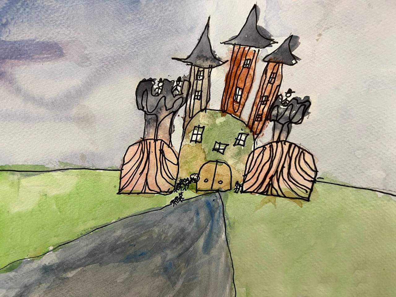 Художник Сальманович Ульяна. Фотограф Ольга Сальманович