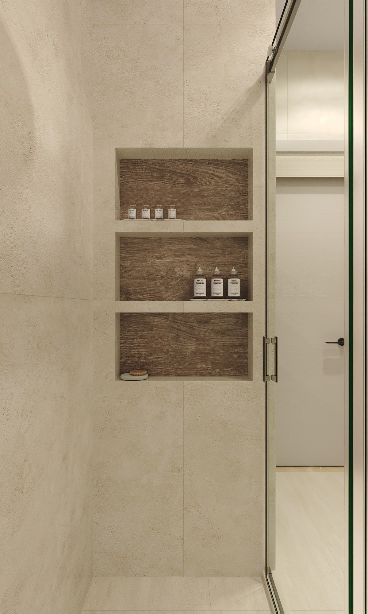 Serenity in Light & Beige. 3D Визуализация