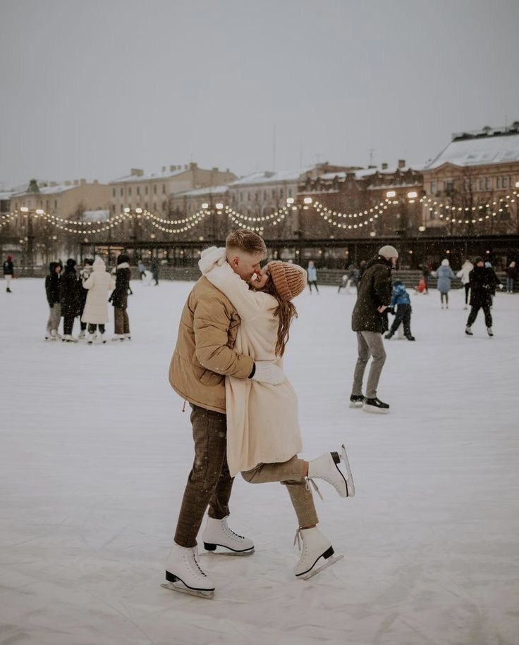 На катке. Семейный и свадебный фотограф в Минске Юлия Грин