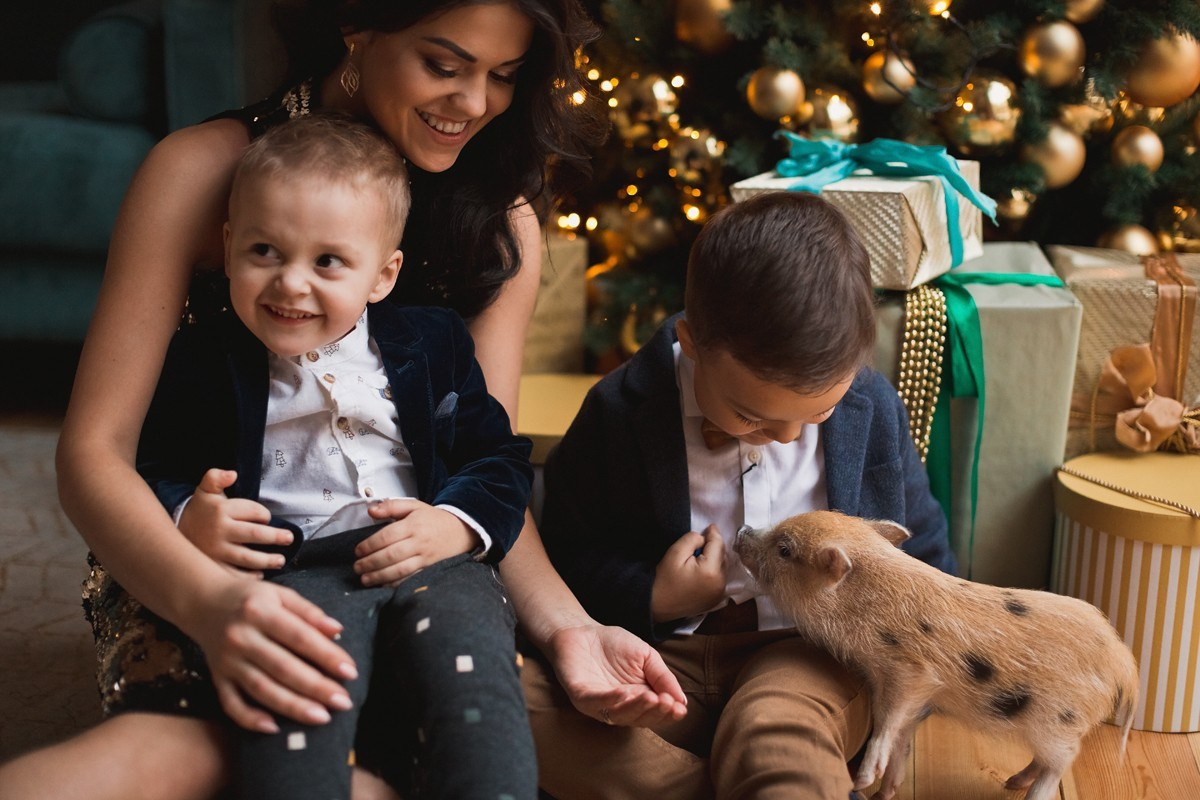 Ольга, Тимофей, Андрей и Фарион