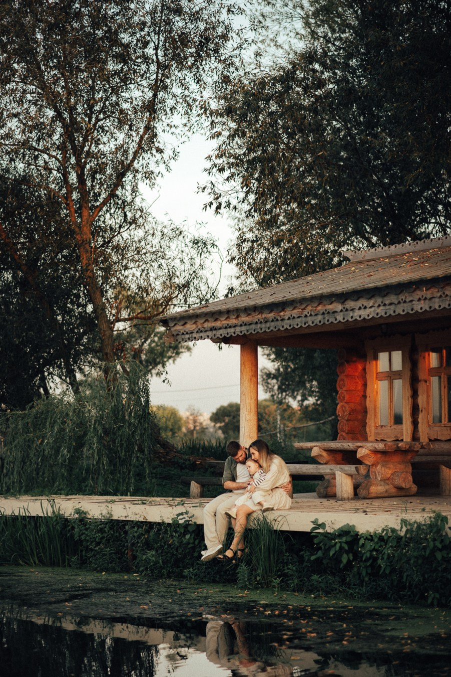 Саша, Настя, Арсений | на природе