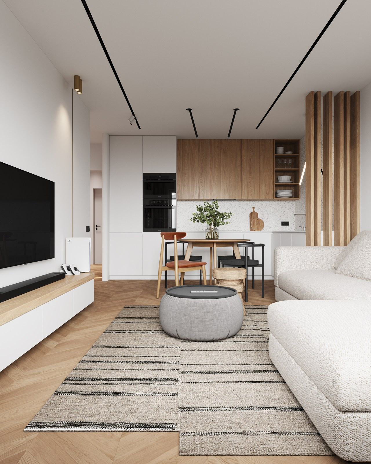 Люблинский парк, 72 м². Дизайн интерьера | Кирилл Маркевич