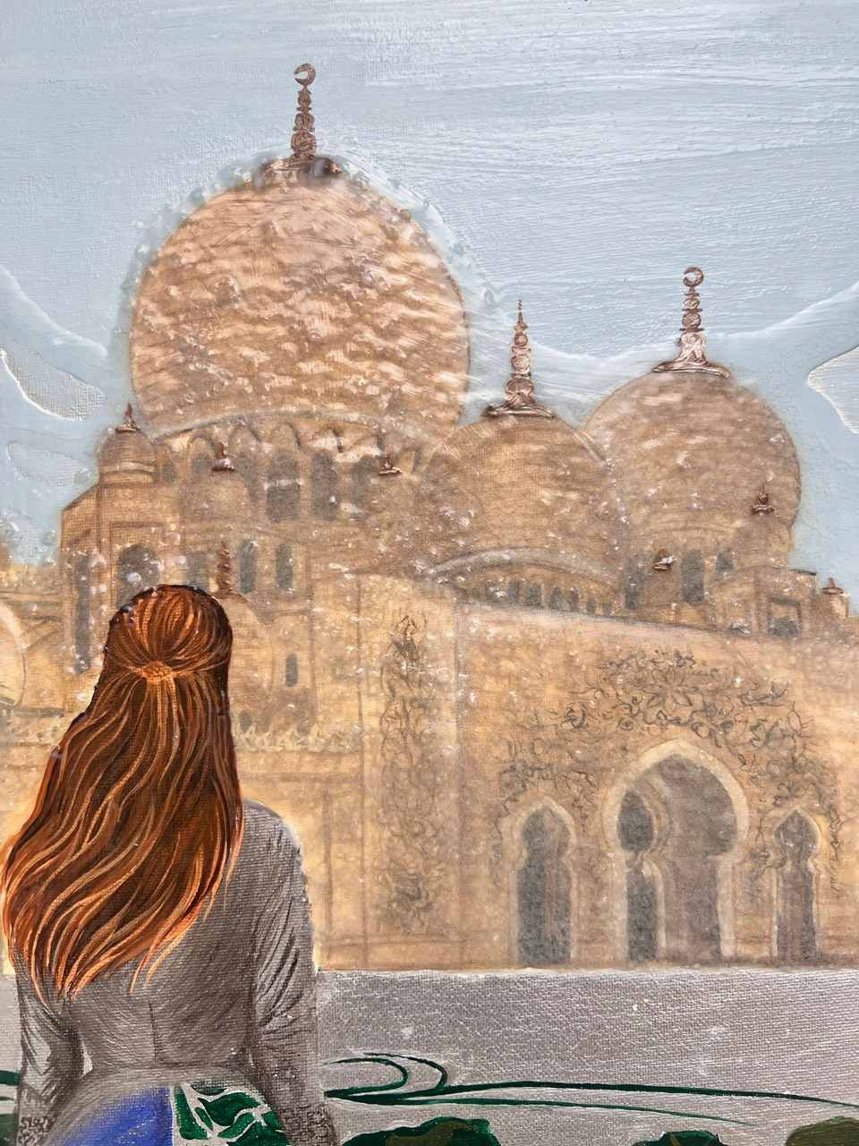 Серия «Волшебница Изумрудного Востока». Картины пейзаж