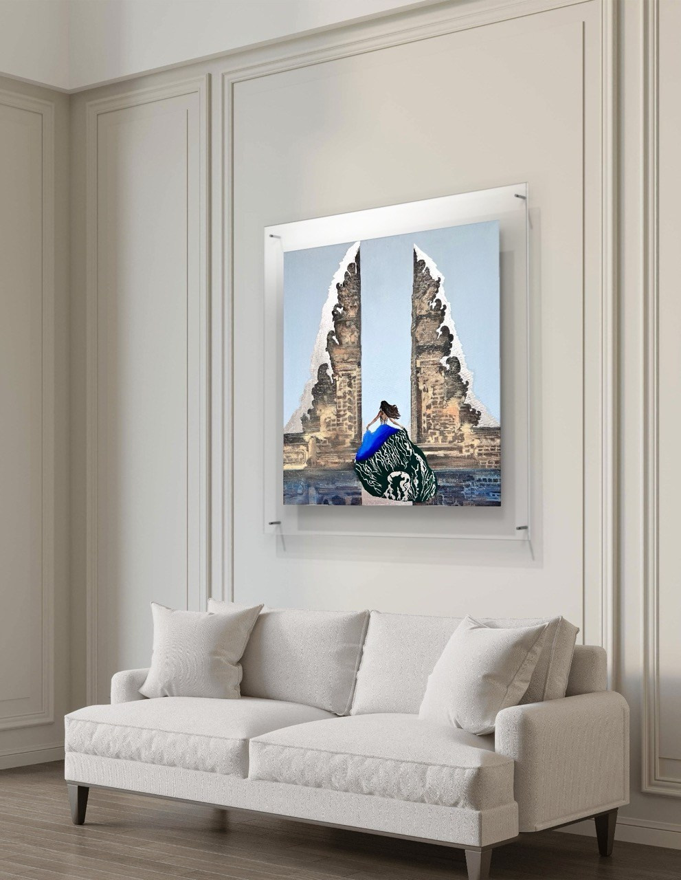 Серия «Волшебница Изумрудного Востока». Картины пейзаж