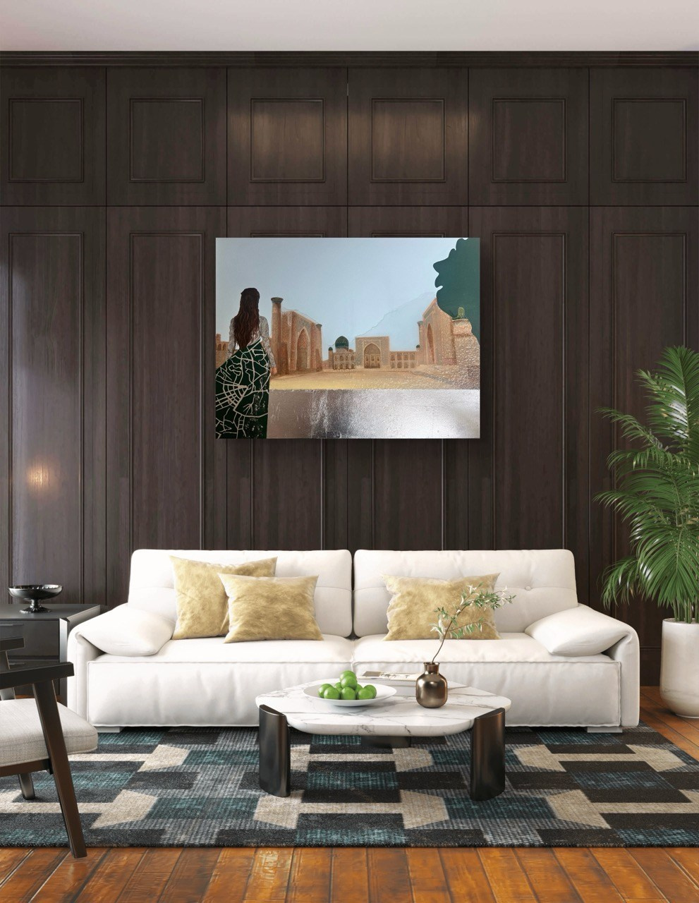 Серия «Волшебница Изумрудного Востока». Картины пейзаж