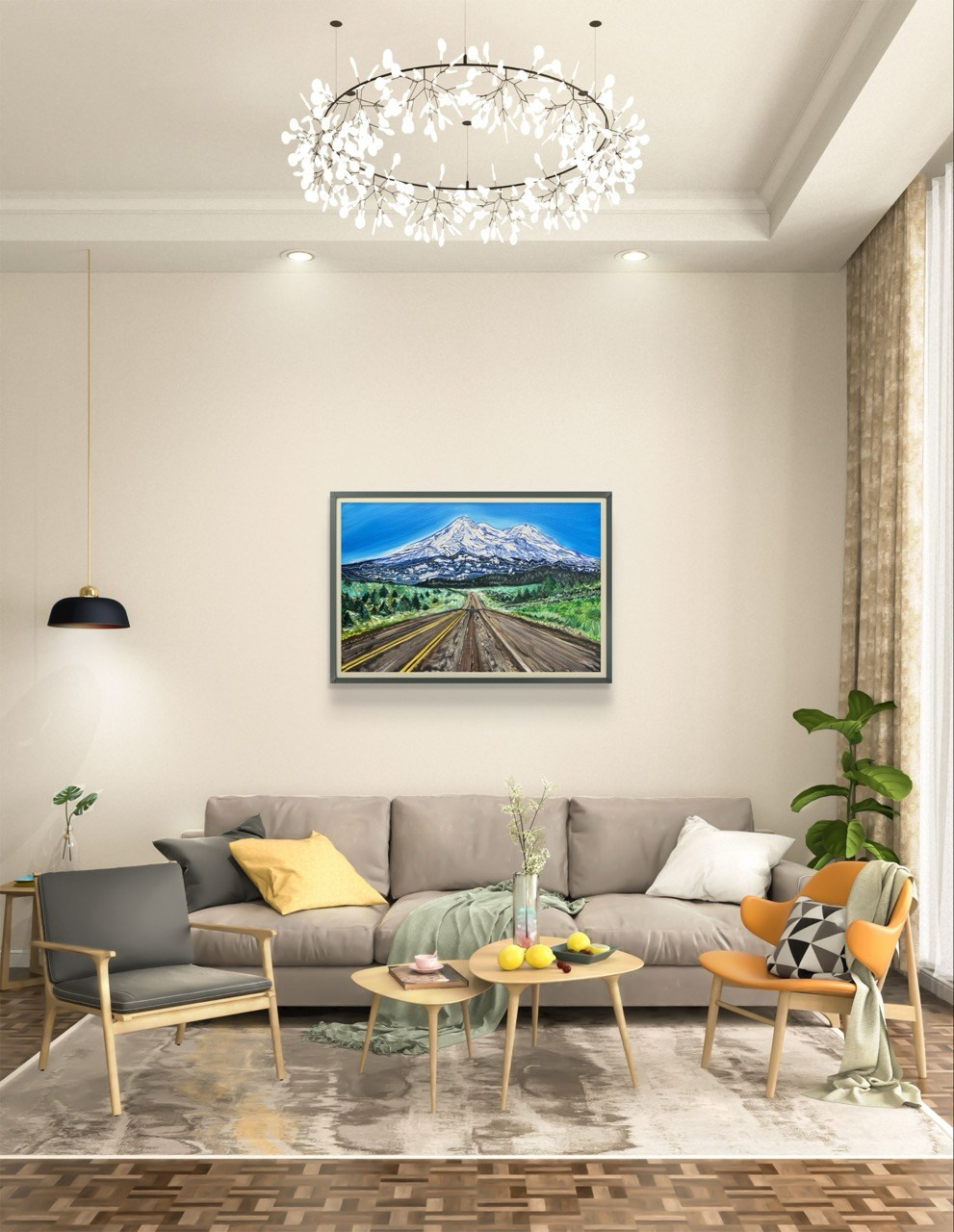 Серия «Места силы». Картины пейзаж