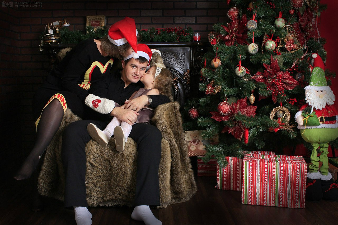 НОВОГОДНИЕ (NEW YEAR). Фотограф новорожденных, свадебный, семейный, детский фотограф в СПБ