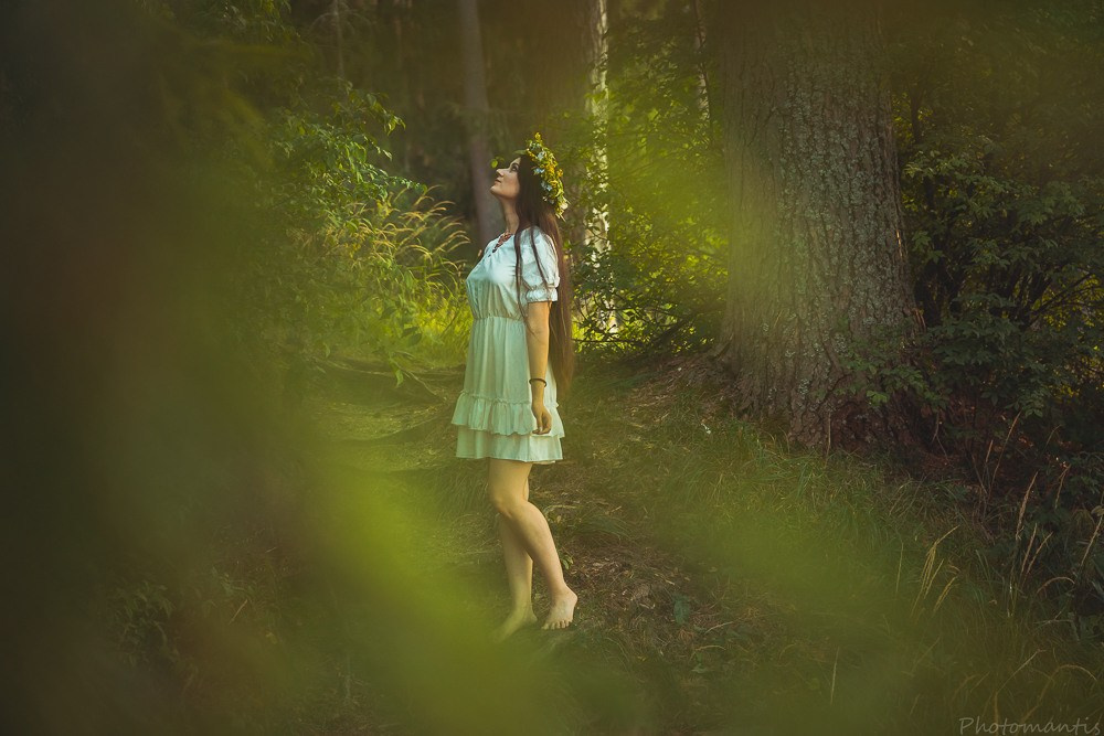 На природе. Photomantis