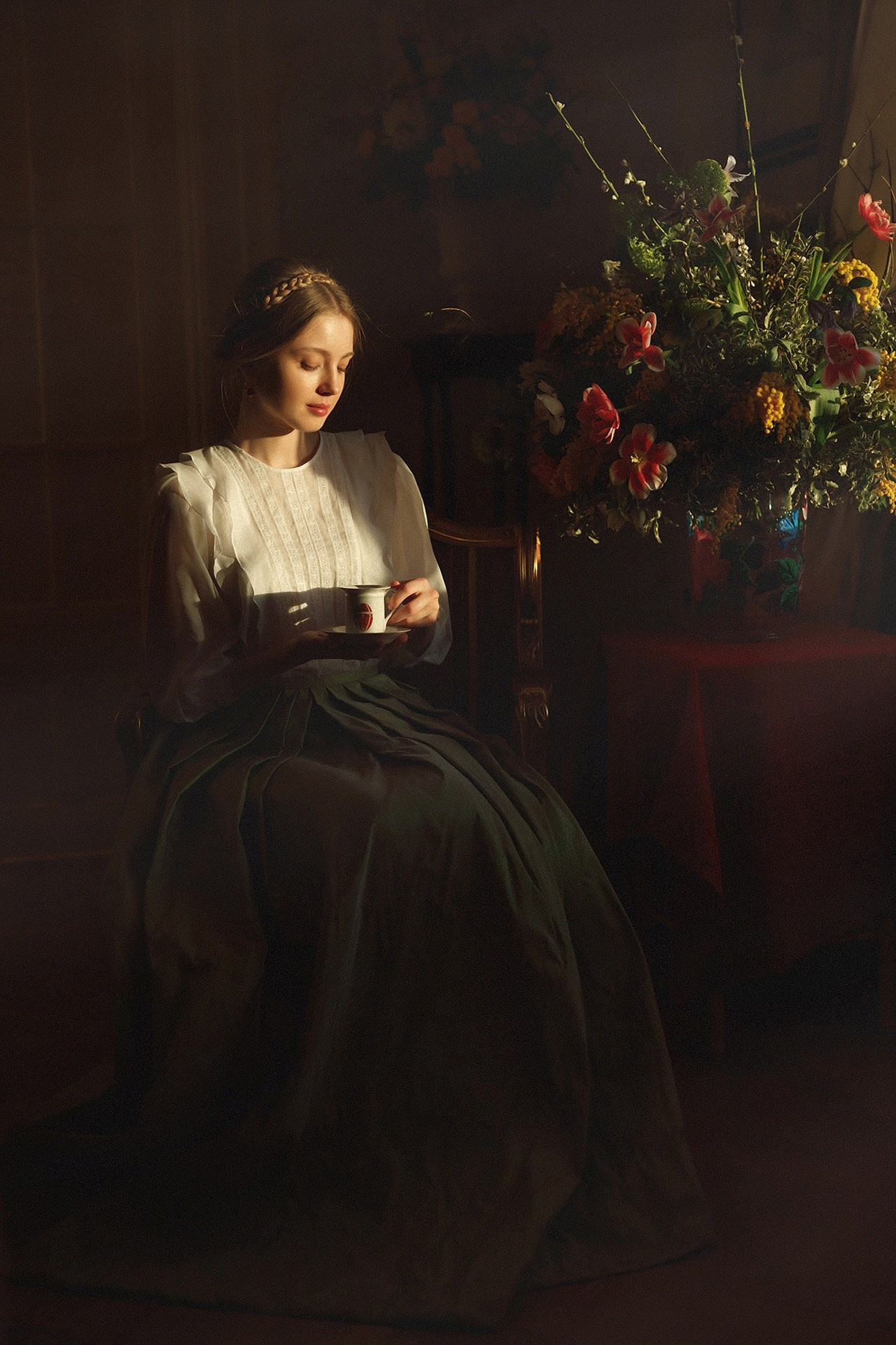 Женский портрет. Фотограф Александр Калинин