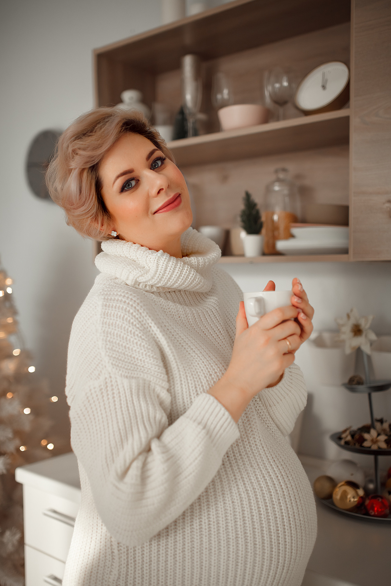 Ольга в ожидании (фотостудия). Семейный и детский фотограф в Москве Дорогова Екатерина