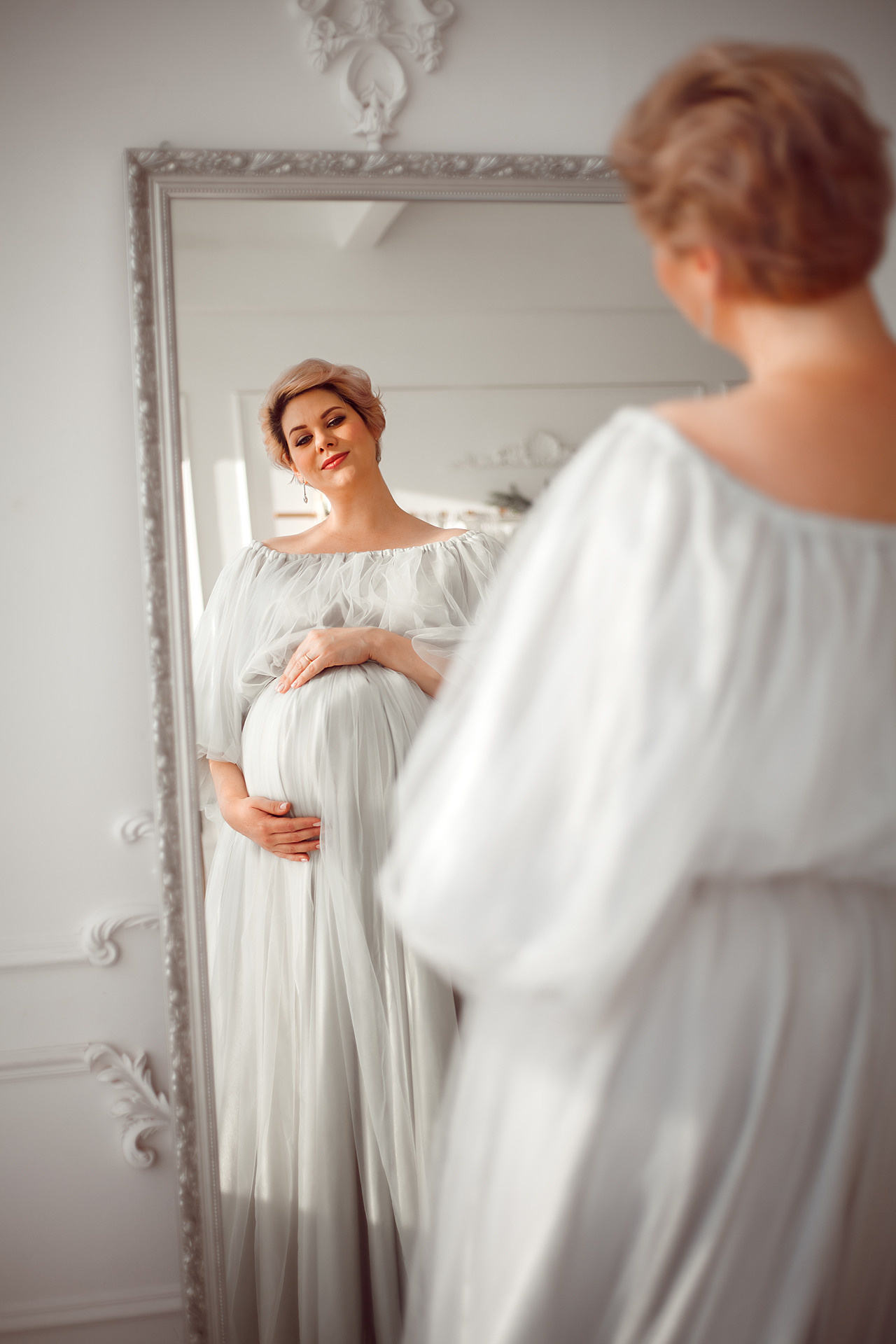 Ольга в ожидании (фотостудия). Семейный и детский фотограф в Москве Дорогова Екатерина