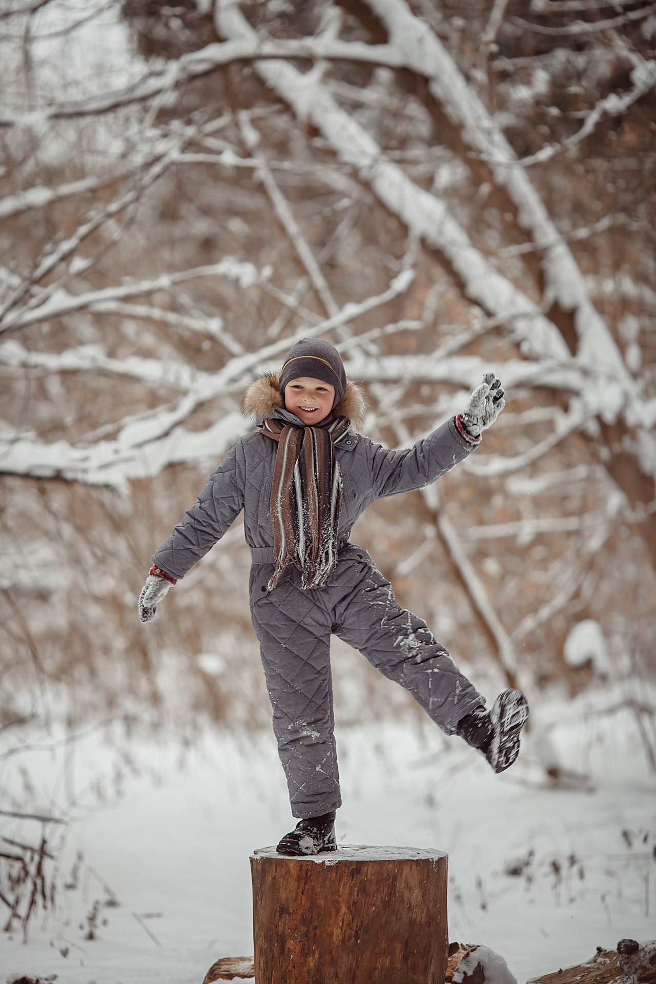 Настя, Кирилл, Вика, Ника, Дмитрий и бабушка. Семейный и детский фотограф в Москве Дорогова Екатерина