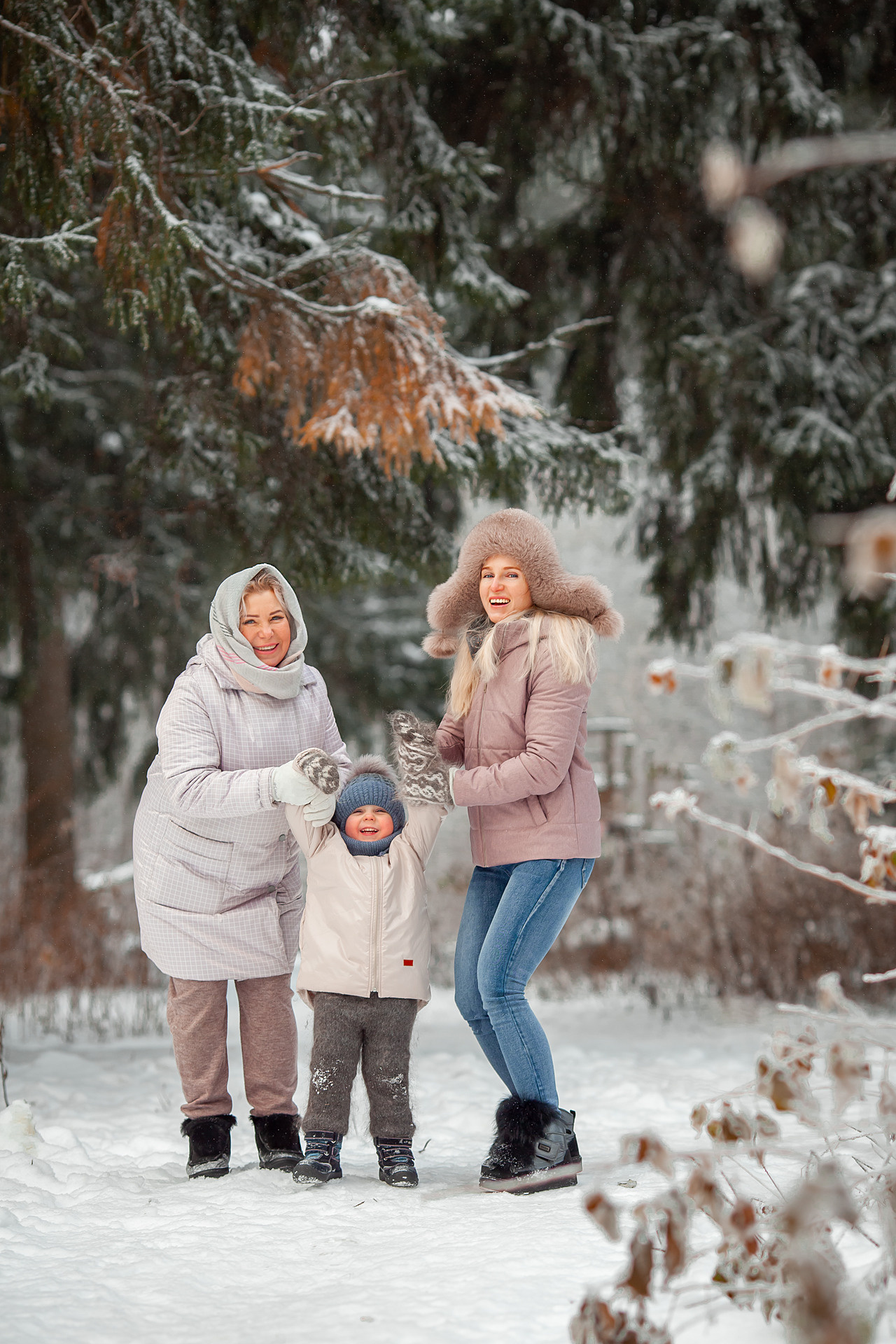 Наталья, Галина, Виктор. Семейный и детский фотограф в Москве Дорогова Екатерина
