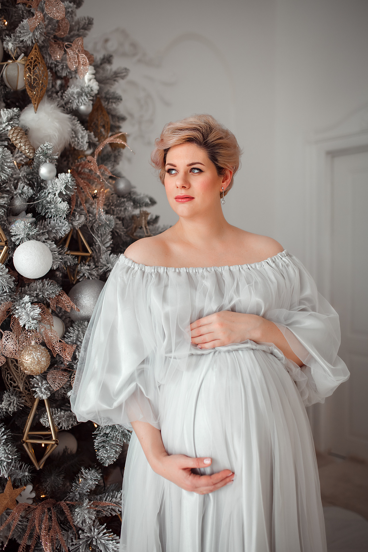 Ольга в ожидании (фотостудия). Семейный и детский фотограф в Москве Дорогова Екатерина