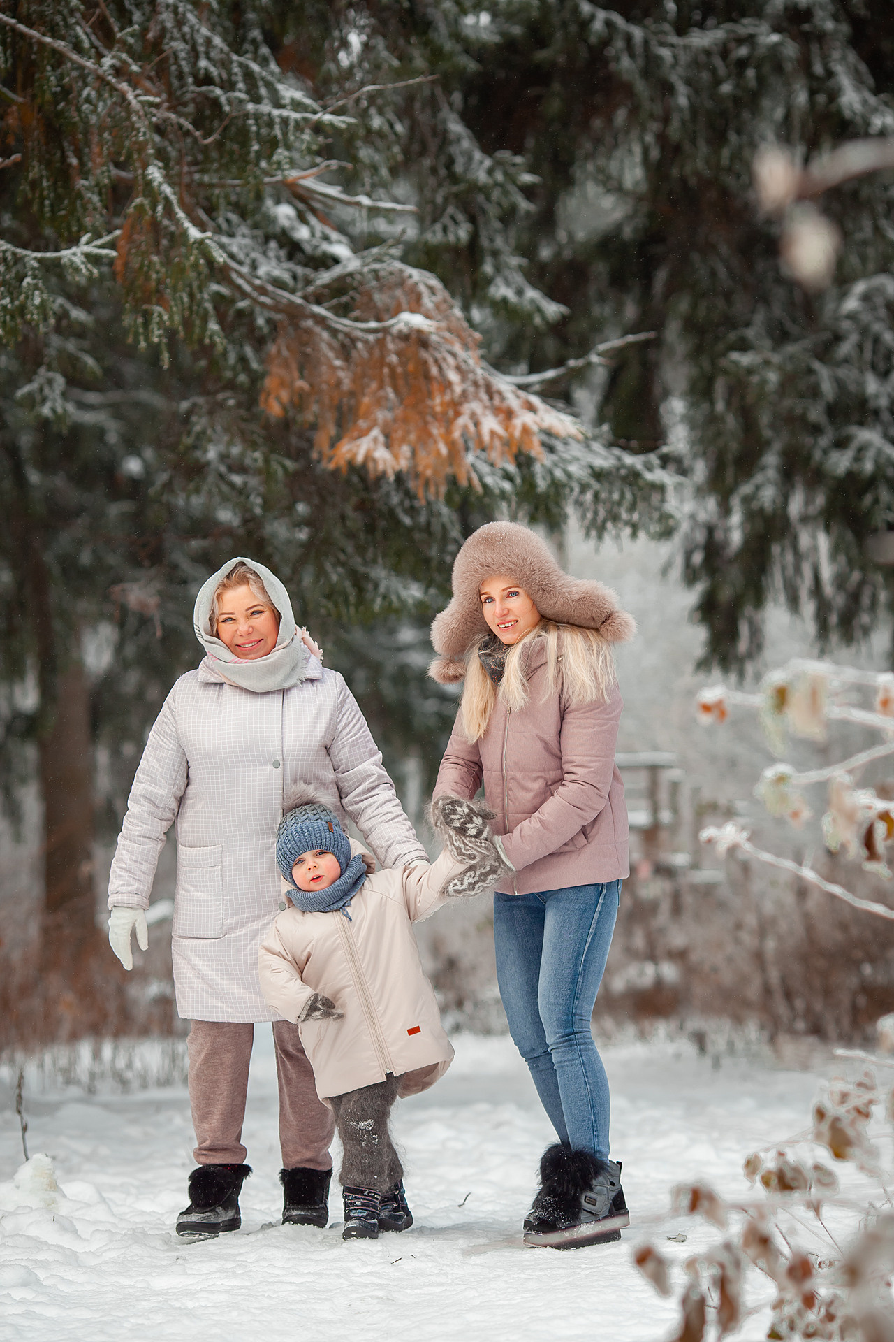 Наталья, Галина, Виктор. Семейный и детский фотограф в Москве Дорогова Екатерина