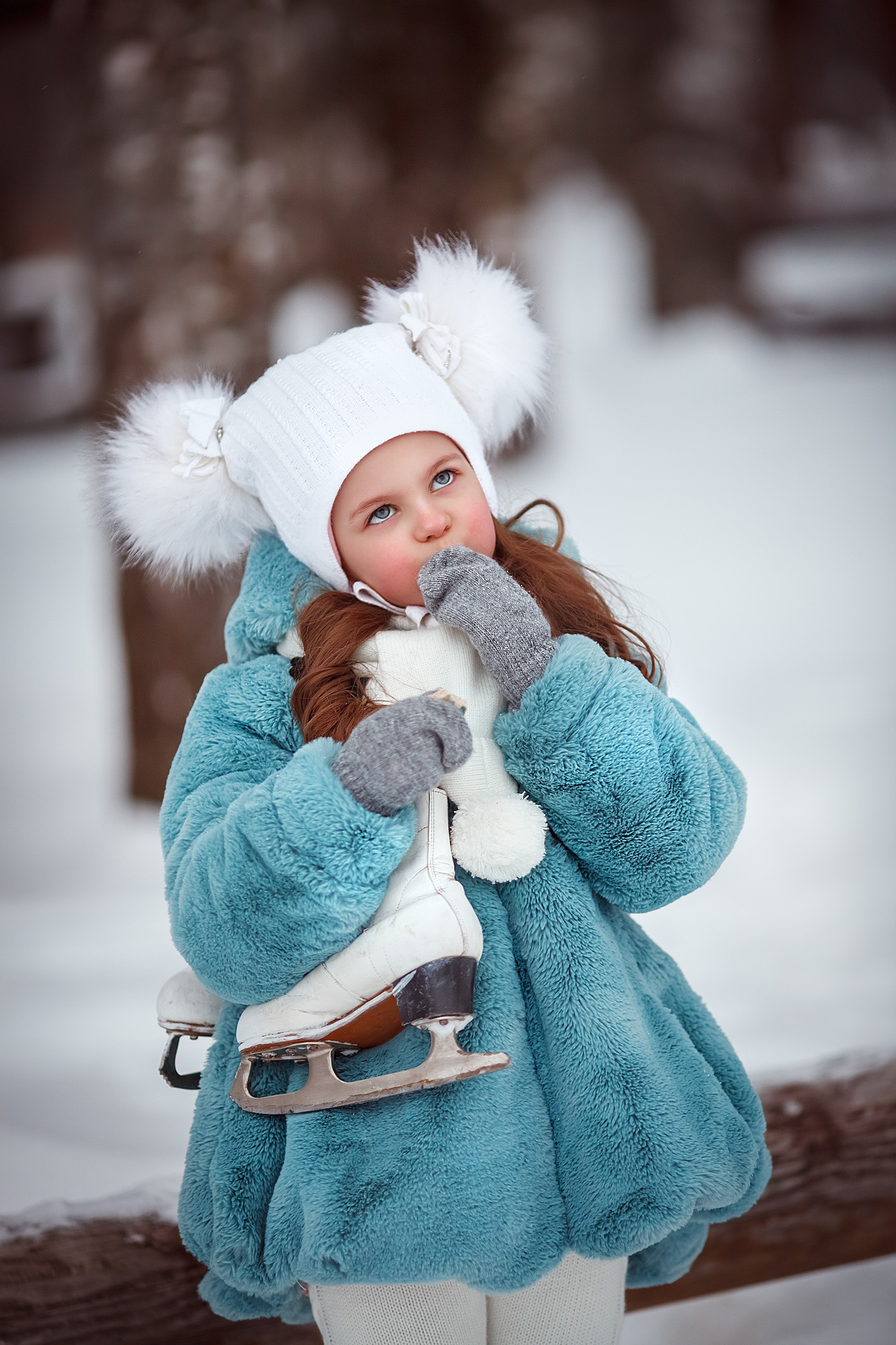 На катке. Семейный и детский фотограф в Москве Дорогова Екатерина