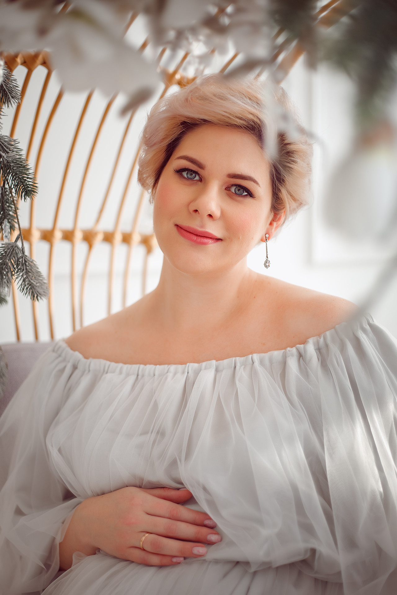 Ольга в ожидании (фотостудия). Семейный и детский фотограф в Москве Дорогова Екатерина