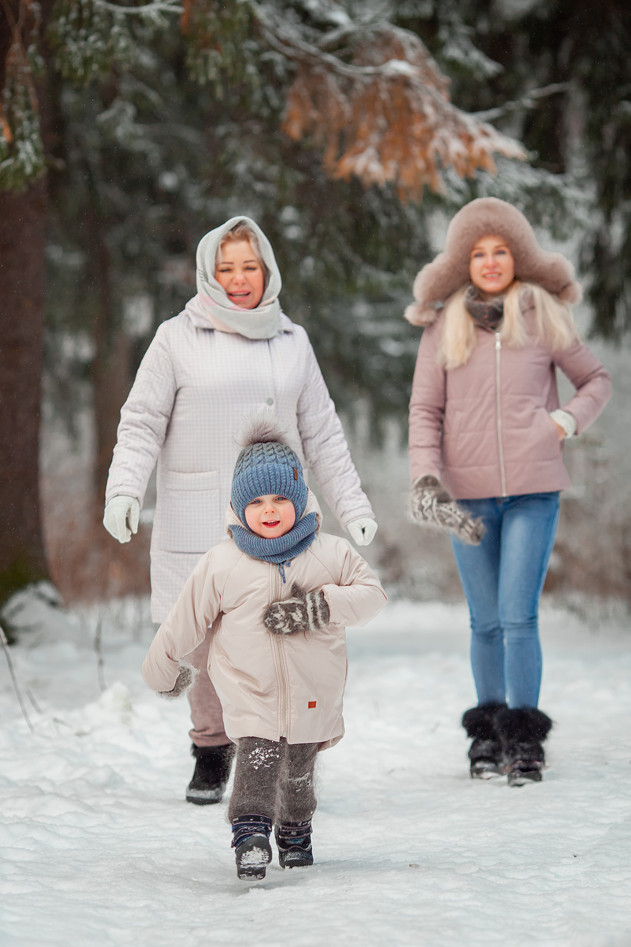 Наталья, Галина, Виктор. Семейный и детский фотограф в Москве Дорогова Екатерина