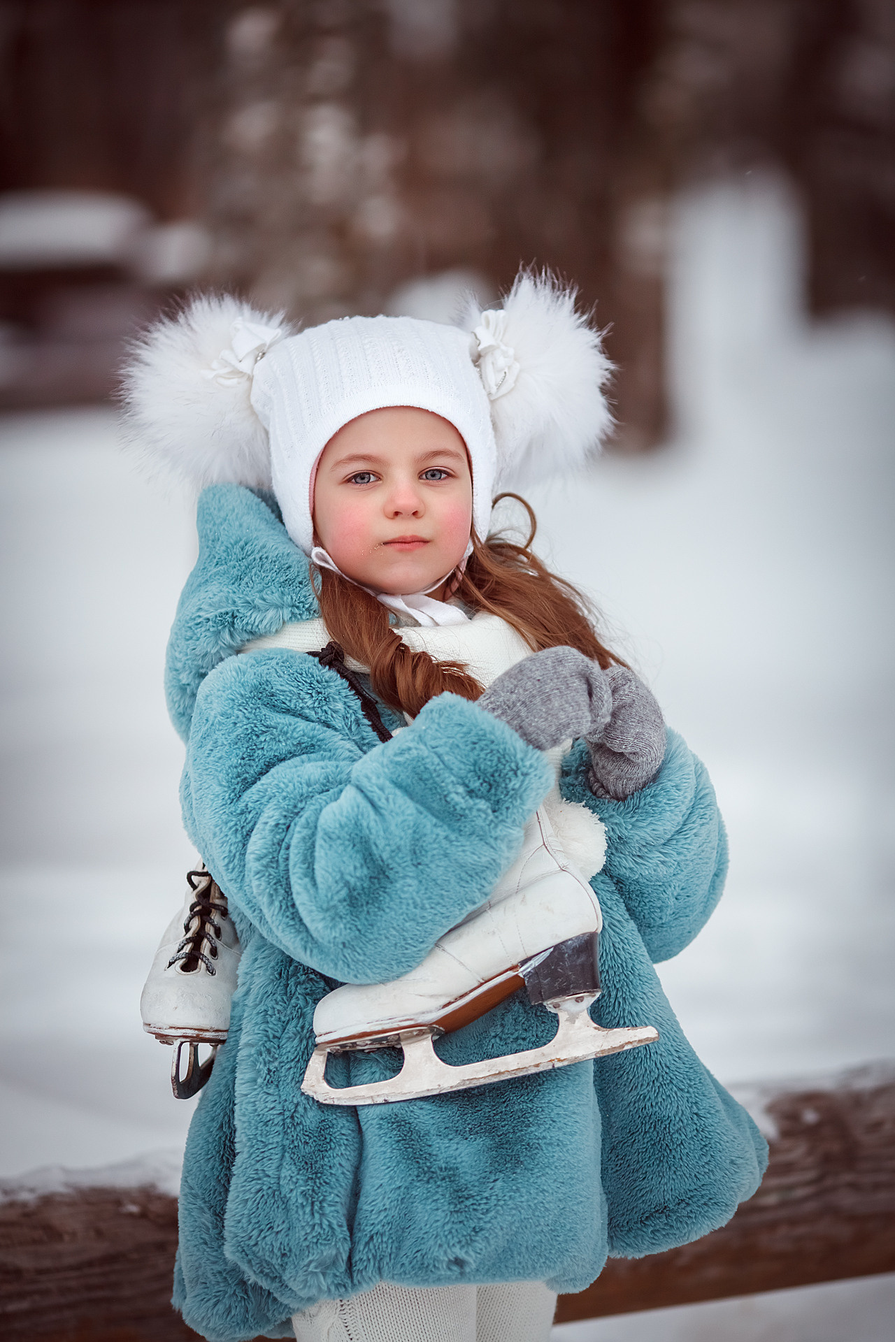 На катке. Семейный и детский фотограф в Москве Дорогова Екатерина