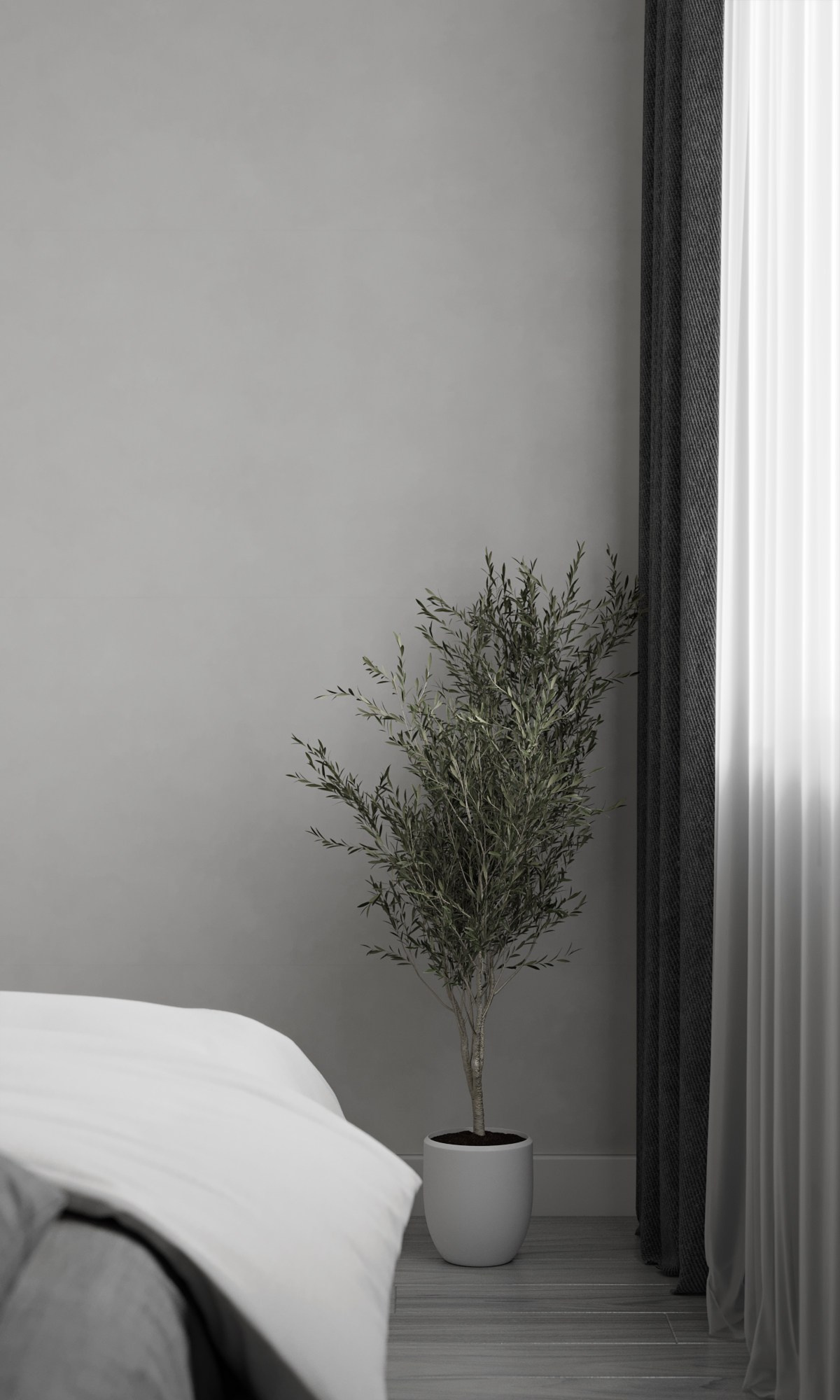 «Черно-белая история». Студия интерьерной визуализации «ЛИНИИ»