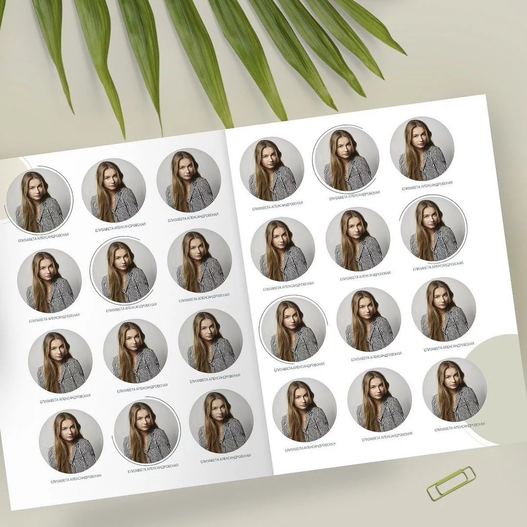 Дизайн «Оливковый». Medlori fotobook Выпускные альбомы в Липецке Лариса Медведева