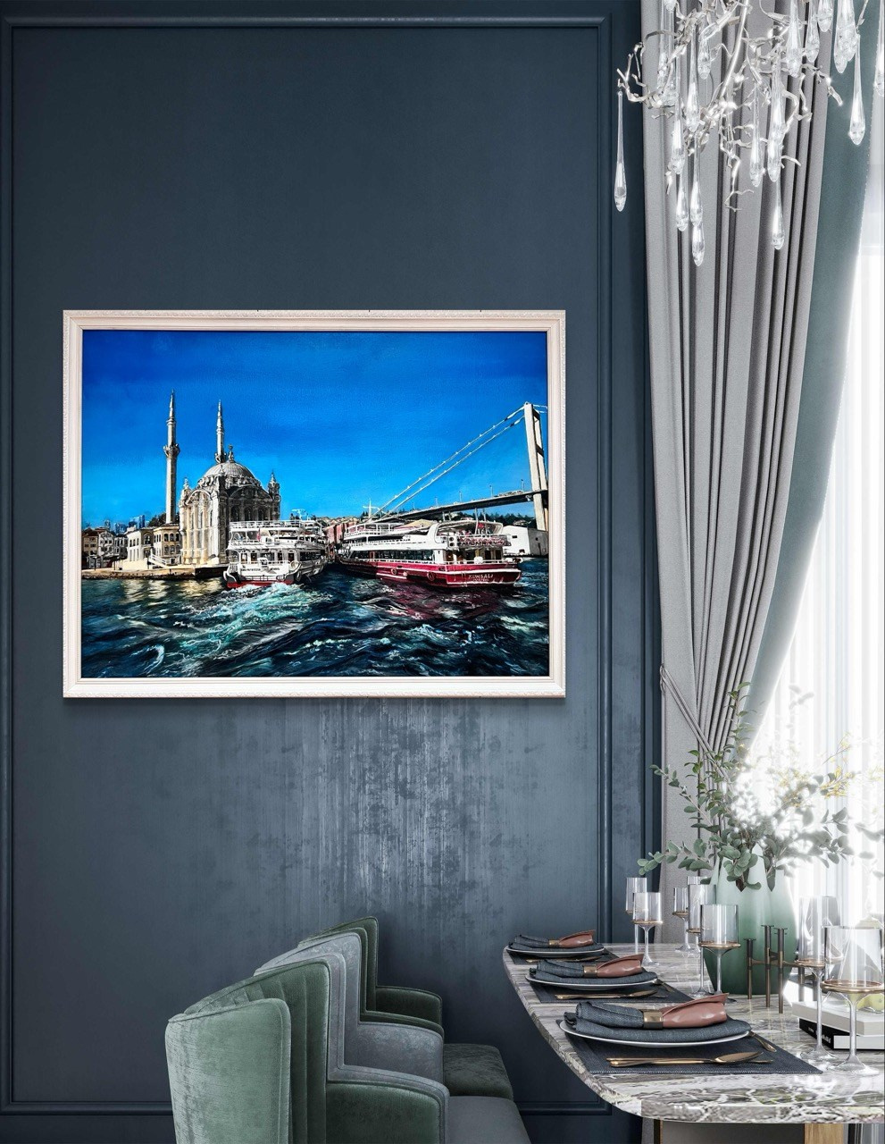 Серия «Города — великие творения рук человеческих». Картины пейзаж