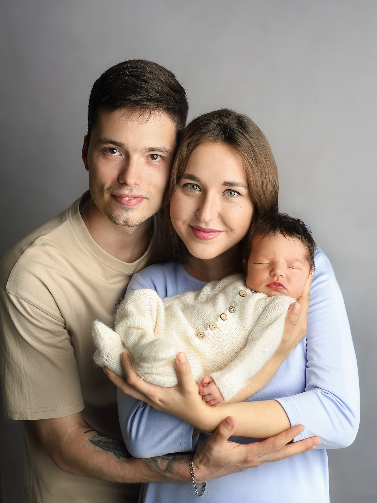 Семейные кадры. Фотограф новорождённых в Казани Нейля Гильмутдинова ньюборн