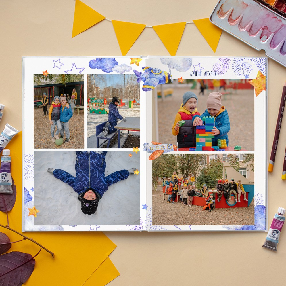 Фотоальбомы для детских садов. Семейный фотограф в Краснодаре