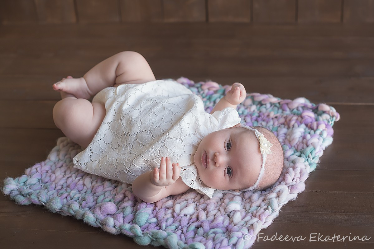 Дети от 3х месяцев и старше. Фотограф новорожденных Санкт-Петербург Екатерина Фадеева