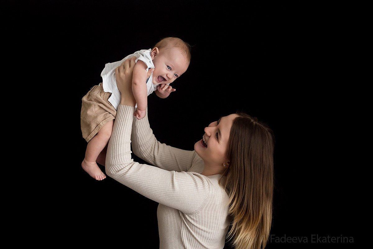 Дети от 3х месяцев и старше. Фотограф новорожденных Санкт-Петербург Екатерина Фадеева