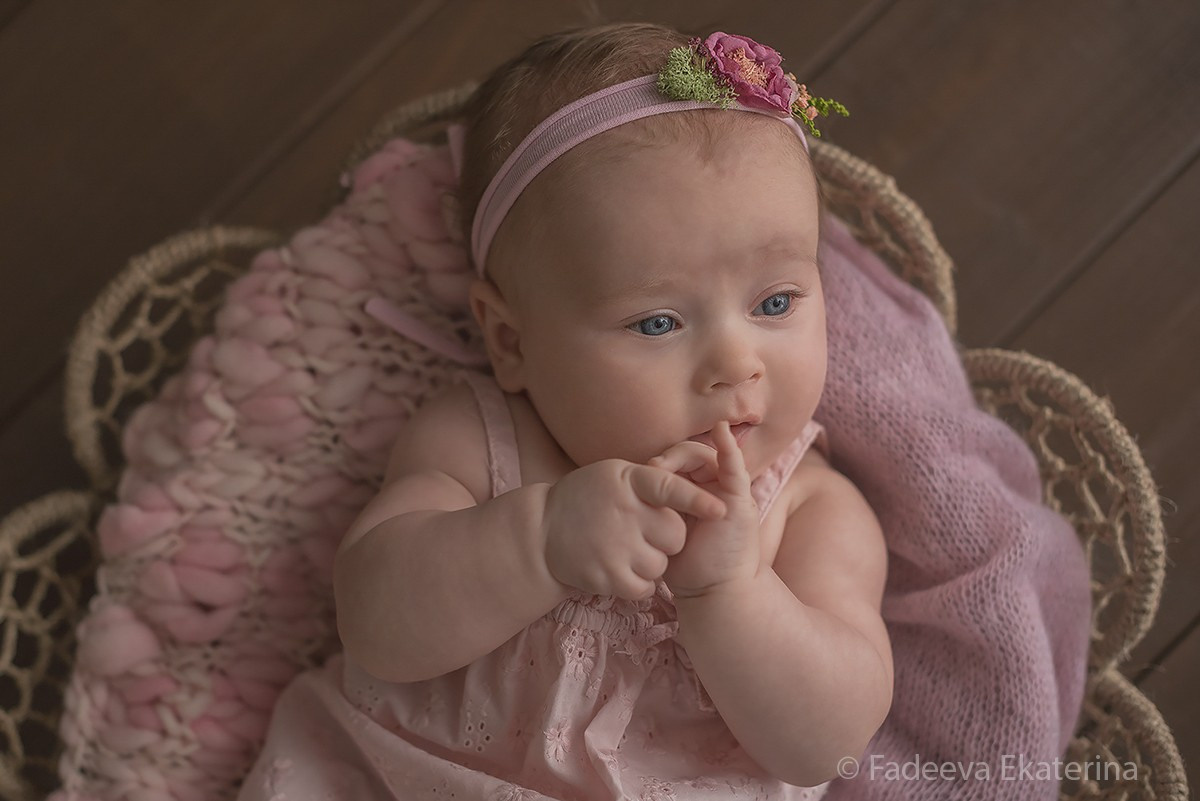 Дети от 3х месяцев и старше. Фотограф новорожденных Санкт-Петербург Екатерина Фадеева