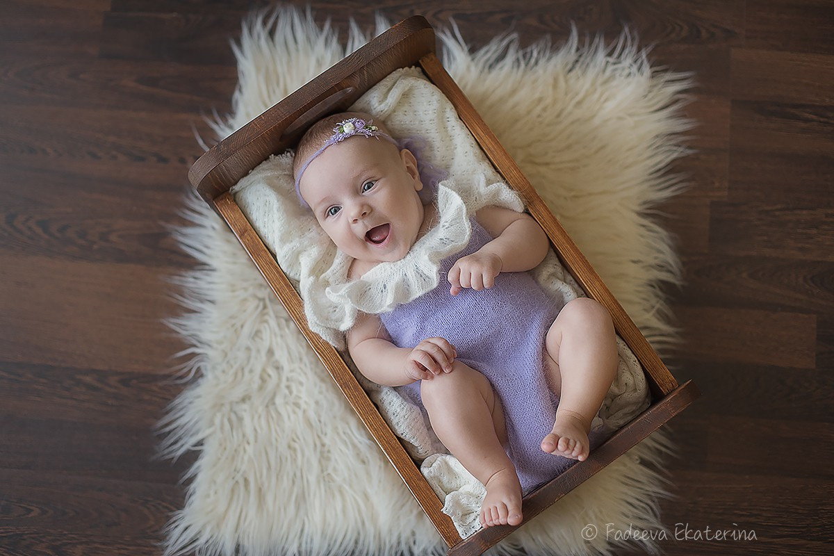 Дети от 3х месяцев и старше. Фотограф новорожденных Санкт-Петербург Екатерина Фадеева