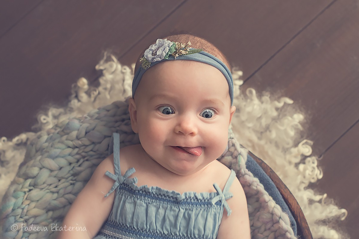 Дети от 3х месяцев и старше. Фотограф новорожденных Санкт-Петербург Екатерина Фадеева