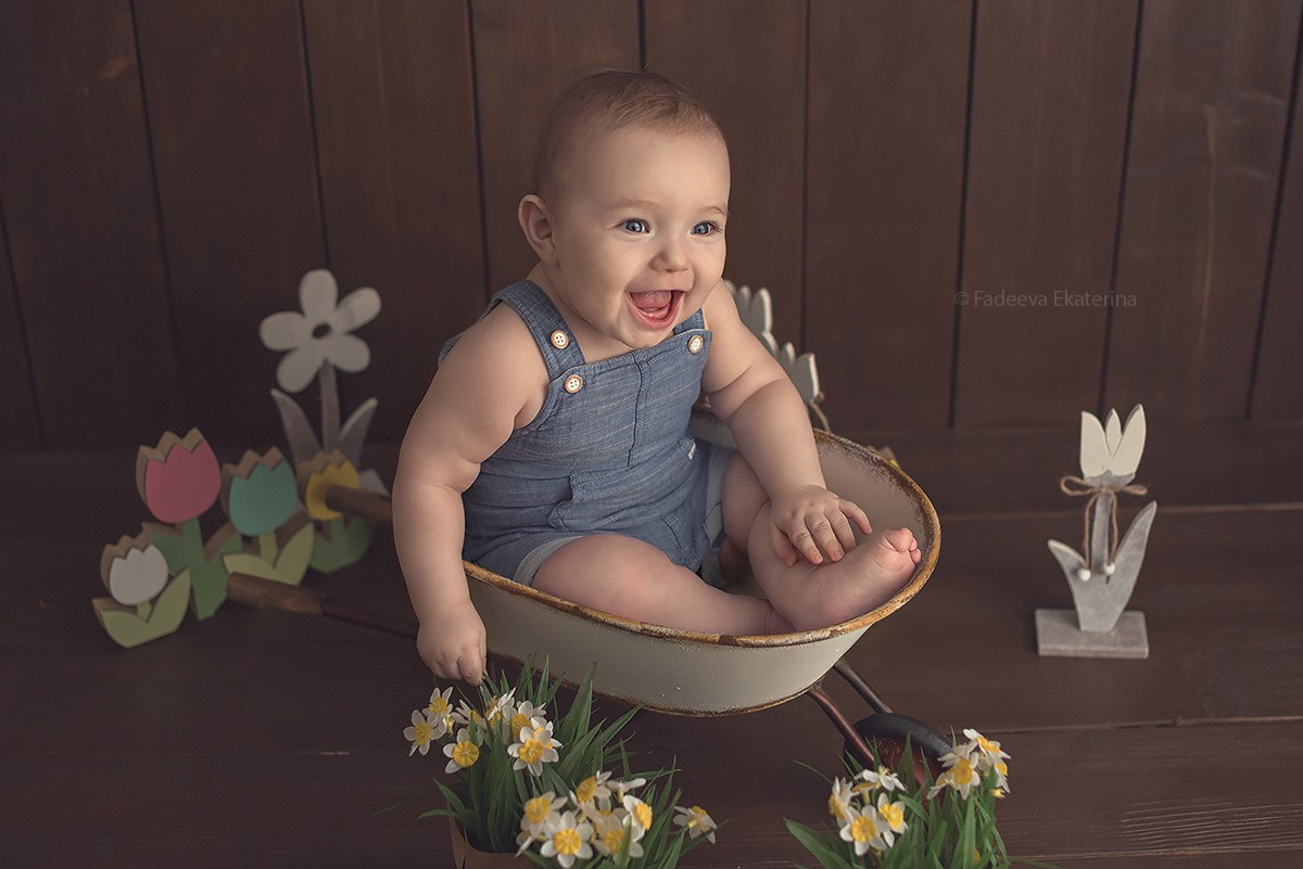 Дети от 3х месяцев и старше. Фотограф новорожденных Санкт-Петербург Екатерина Фадеева
