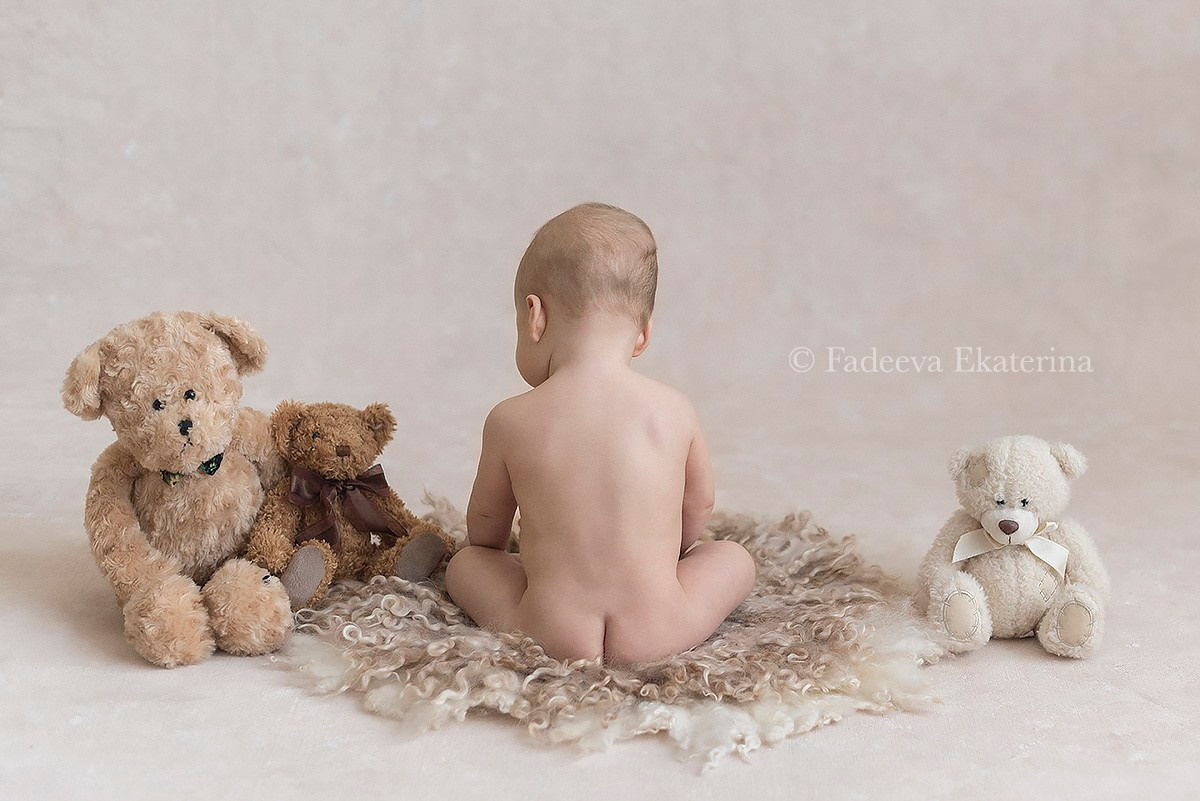 Дети от 3х месяцев и старше. Фотограф новорожденных Санкт-Петербург Екатерина Фадеева
