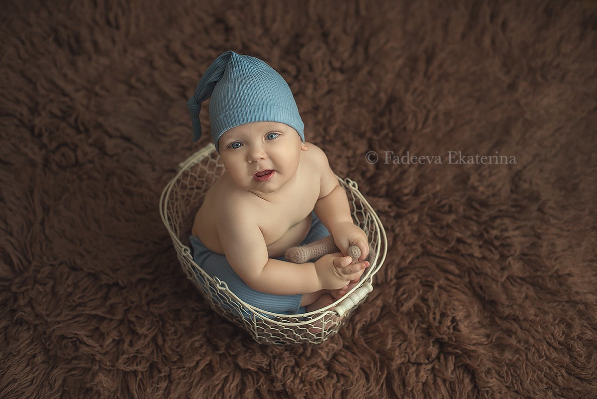 Дети от 3х месяцев и старше. Фотограф новорожденных Санкт-Петербург Екатерина Фадеева