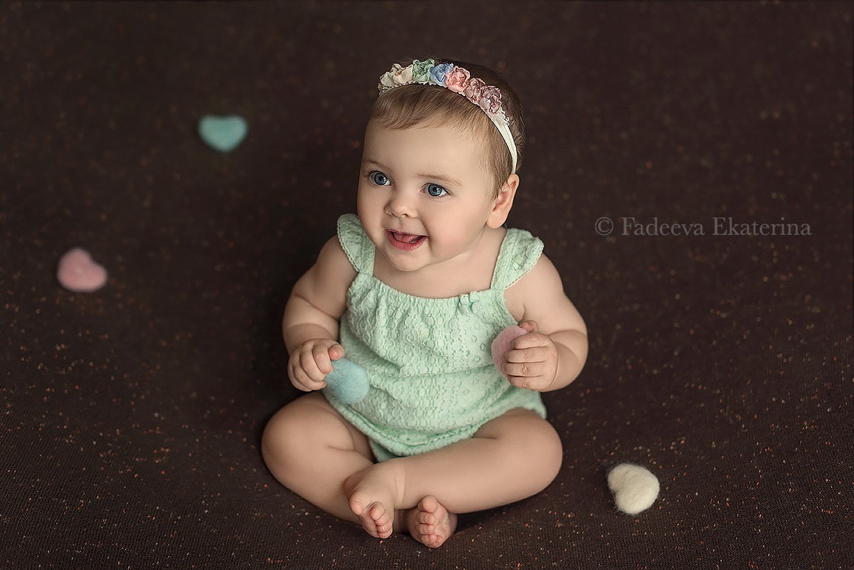 Дети от 3х месяцев и старше. Фотограф новорожденных Санкт-Петербург Екатерина Фадеева