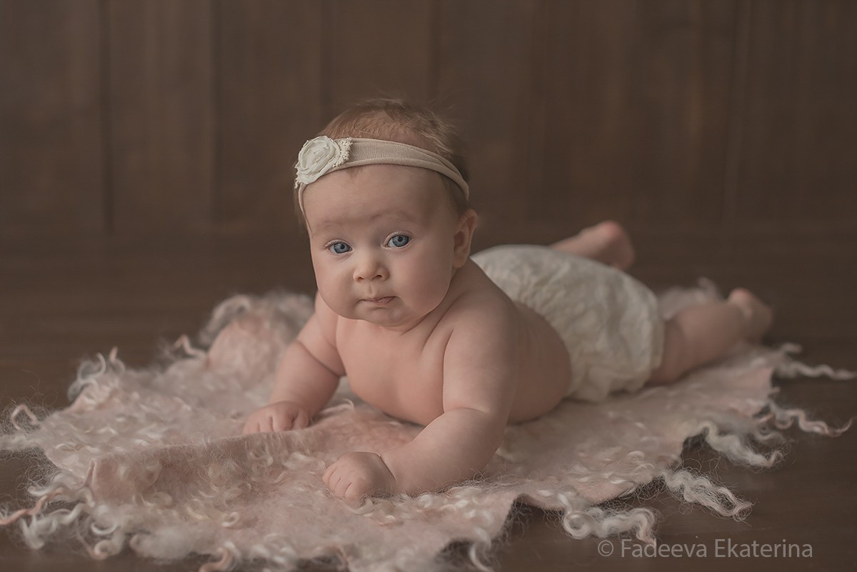 Дети от 3х месяцев и старше. Фотограф новорожденных Санкт-Петербург Екатерина Фадеева