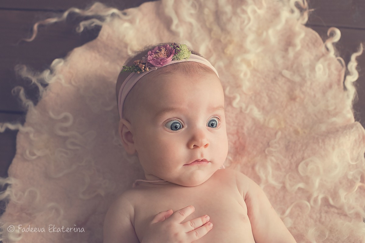 Дети от 3х месяцев и старше. Фотограф новорожденных Санкт-Петербург Екатерина Фадеева