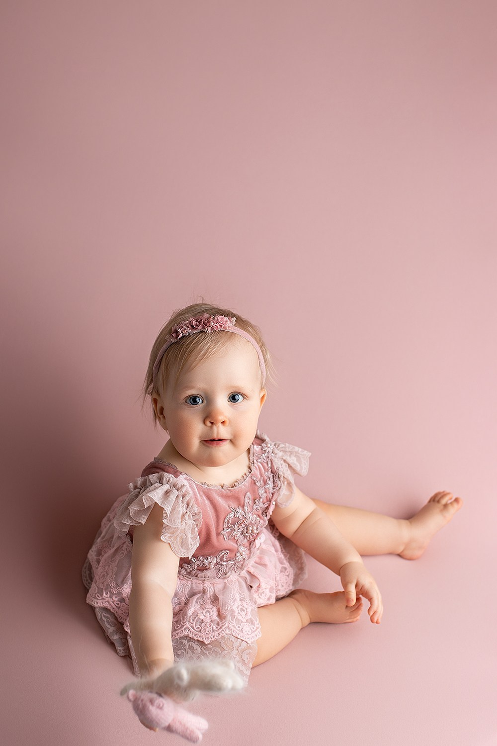 1 Годик Диане. Фотограф новорождённых и малышей до года в Москве и Московской области