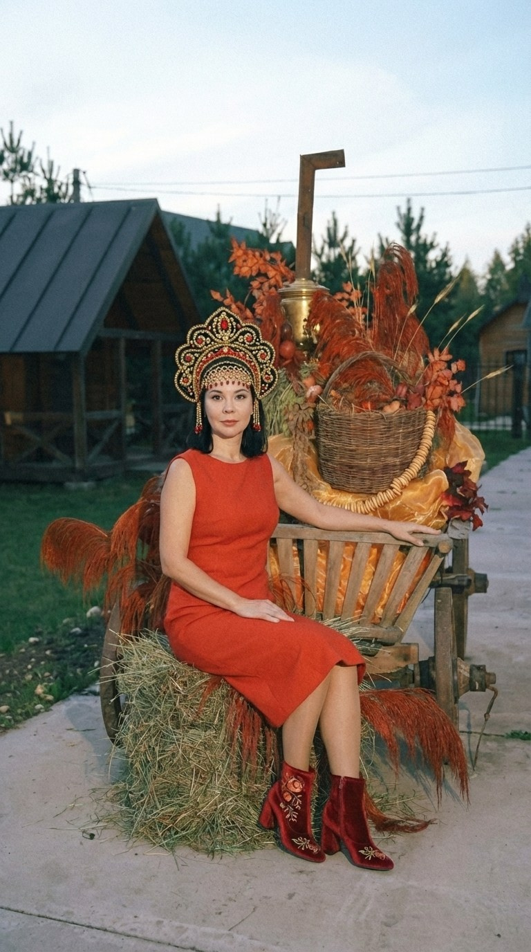 День Рождения в стиля Аля Русс. Праздничное агентство ПИОН