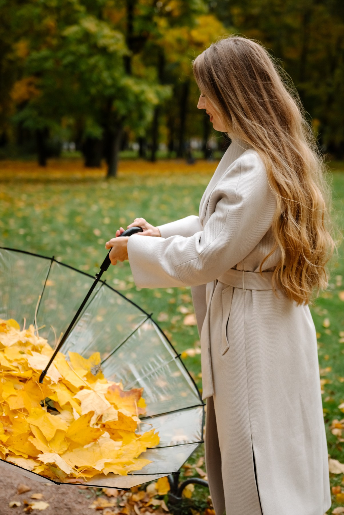 Осенняя фотосессия в Питере в Михайловском саду. Свадебный и сеейный фотограф в Санкт-Петербурге Елена Худякова