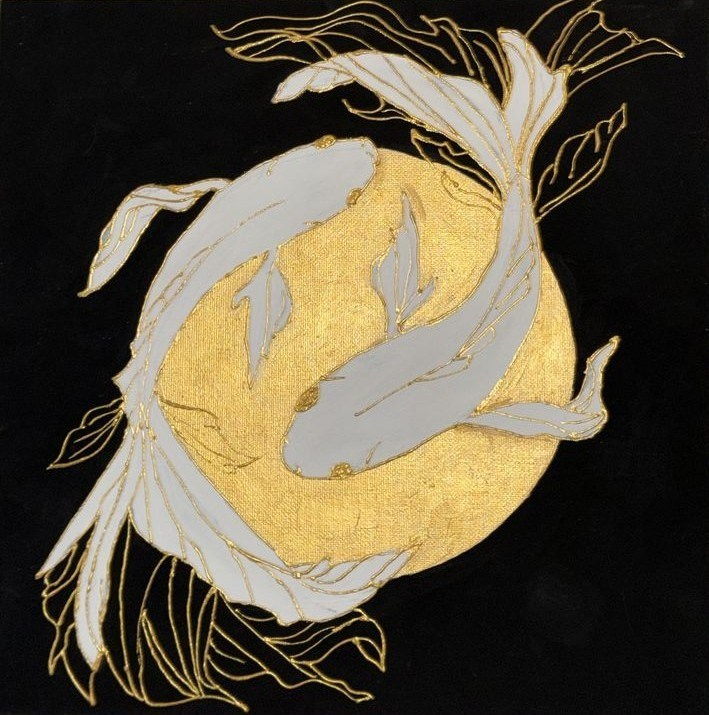 ИНТЕРЬЕРНЫЕ КАРТИНЫ С ЗОЛОЧЕНИЕМ ПОТАЛЬЮ. Творческая лаборатория