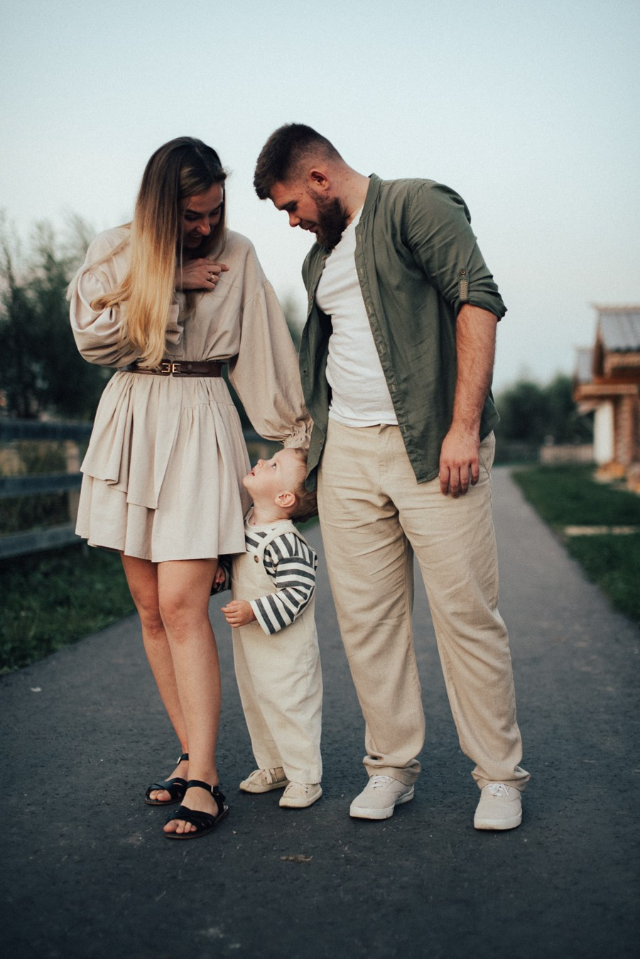 Саша, Настя, Арсений | на природе