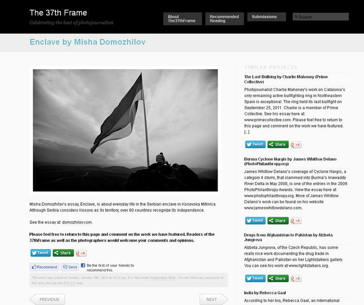 Tearsheets. Misha Domozhilov photographer